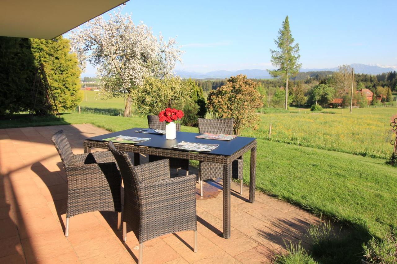 Ferienwohnung Kuh Heimat - Bergblick - Terrasse Buchenberg  Exterior foto