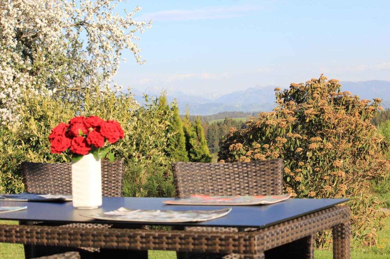 Ferienwohnung Kuh Heimat - Bergblick - Terrasse Buchenberg  Exterior foto